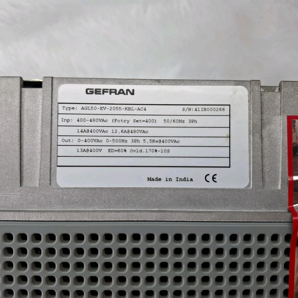 GEFRAN AGL50-EV-2055-KBL-AC4 SIEIDrive AGL50